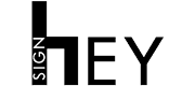 Logo Hey Sign Filz